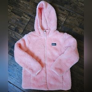EDDIE BAUER PINK FLEECE JACKET KIDS SIZE 5/6